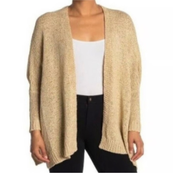 Catherine Malandrino Navy Blue Drape Open Cardigan - Picture 11 of 11